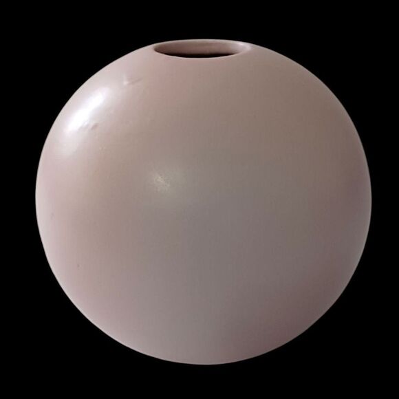 Ikea Ceramic Bud Vase Ikebana Blush Pink Round Ball Gradvis Geometric Modern - Picture 7 of 16
